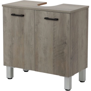 szafka pod umywalkę szara