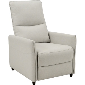 fotel rozkładany kremowy