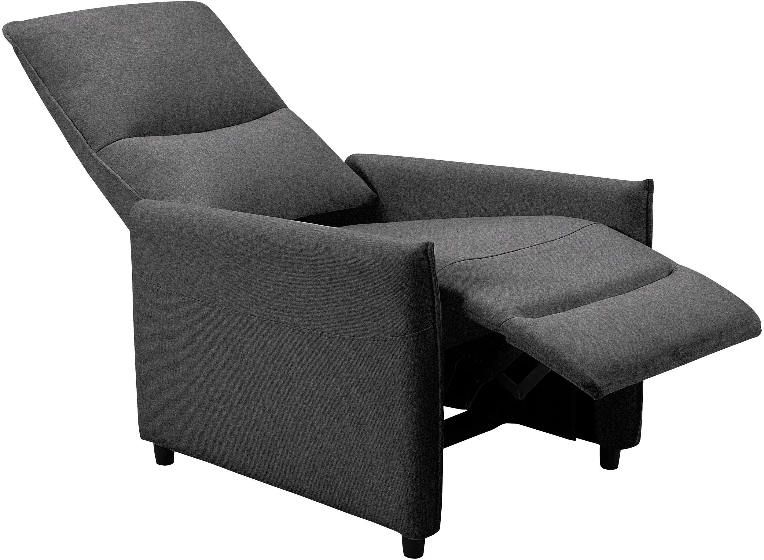 rozkładany fotel antracytowy