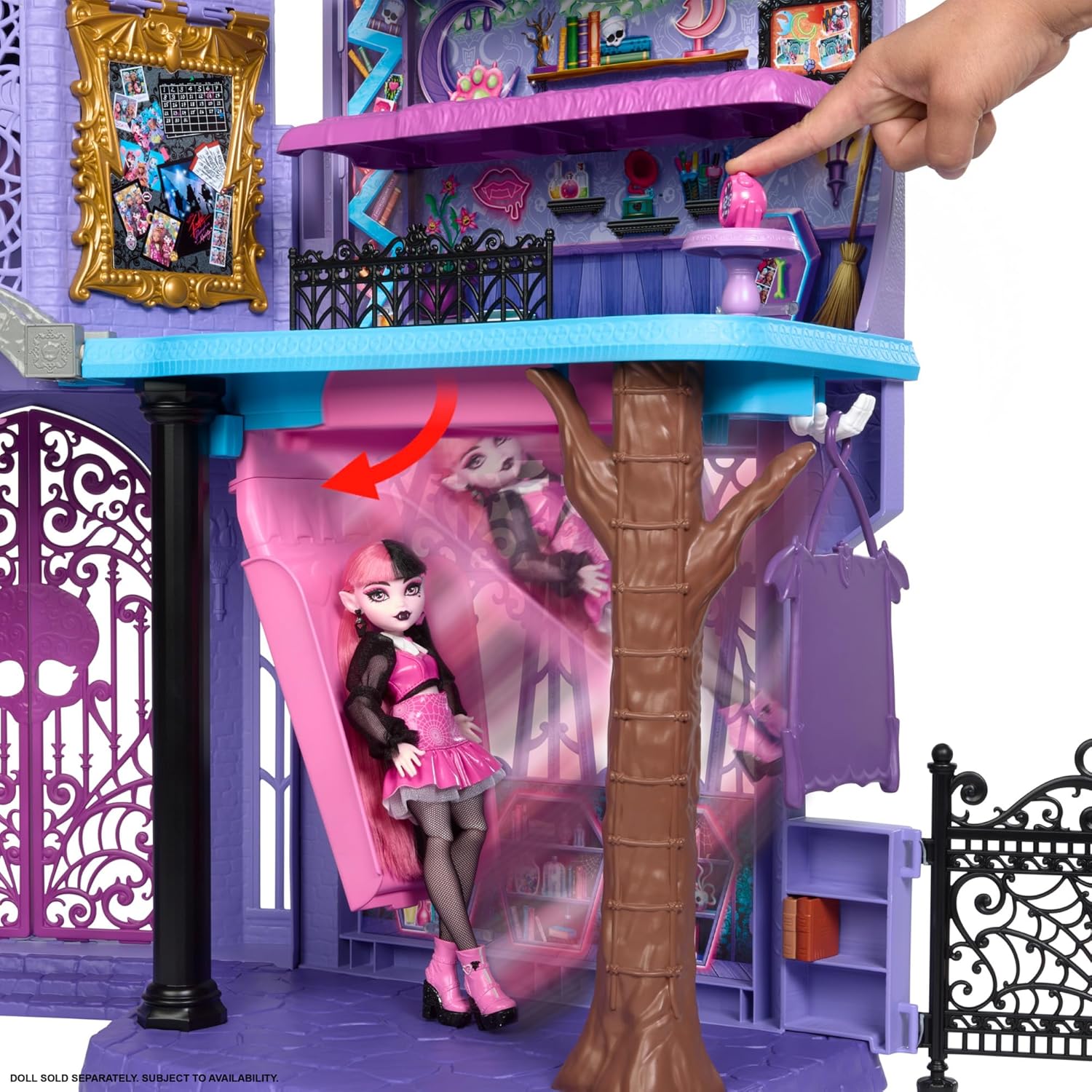 Monster High Szkoła Monster High Straszyceum Domek dla lalek