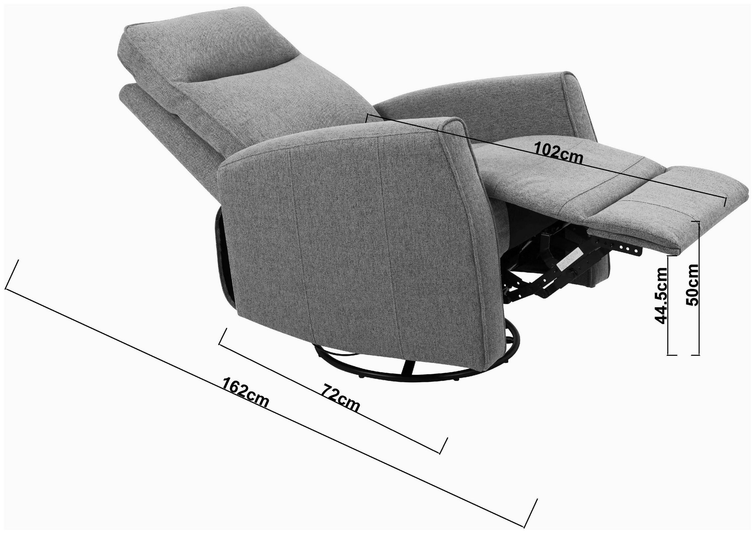 fotel obrotowy rozkładany