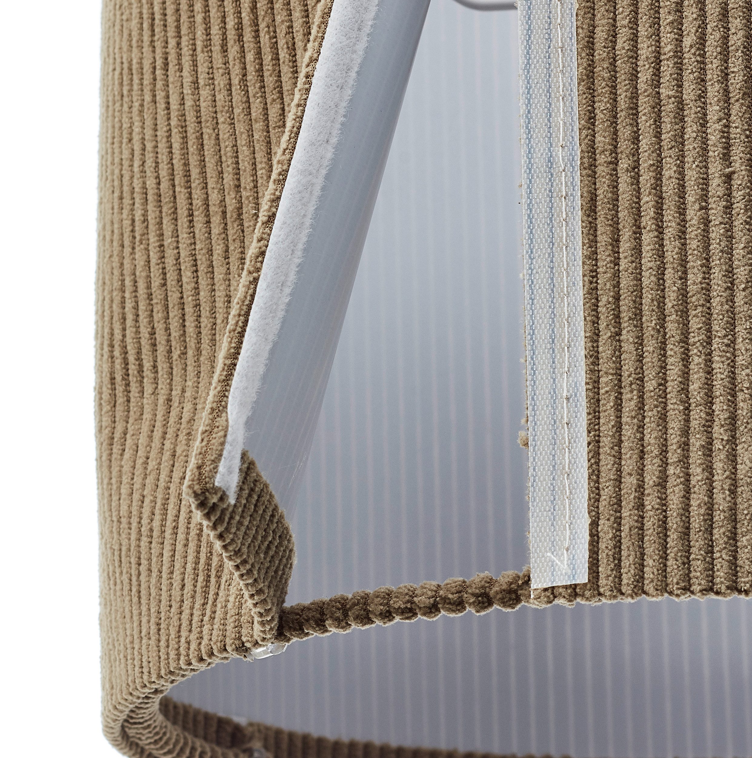 lampa szara sztruks