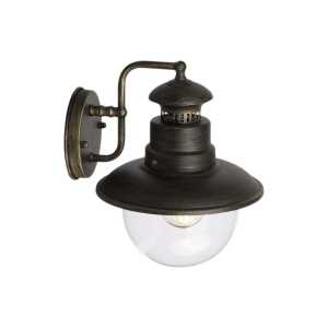 Klasyczna lampa zewnętrzna z metalu